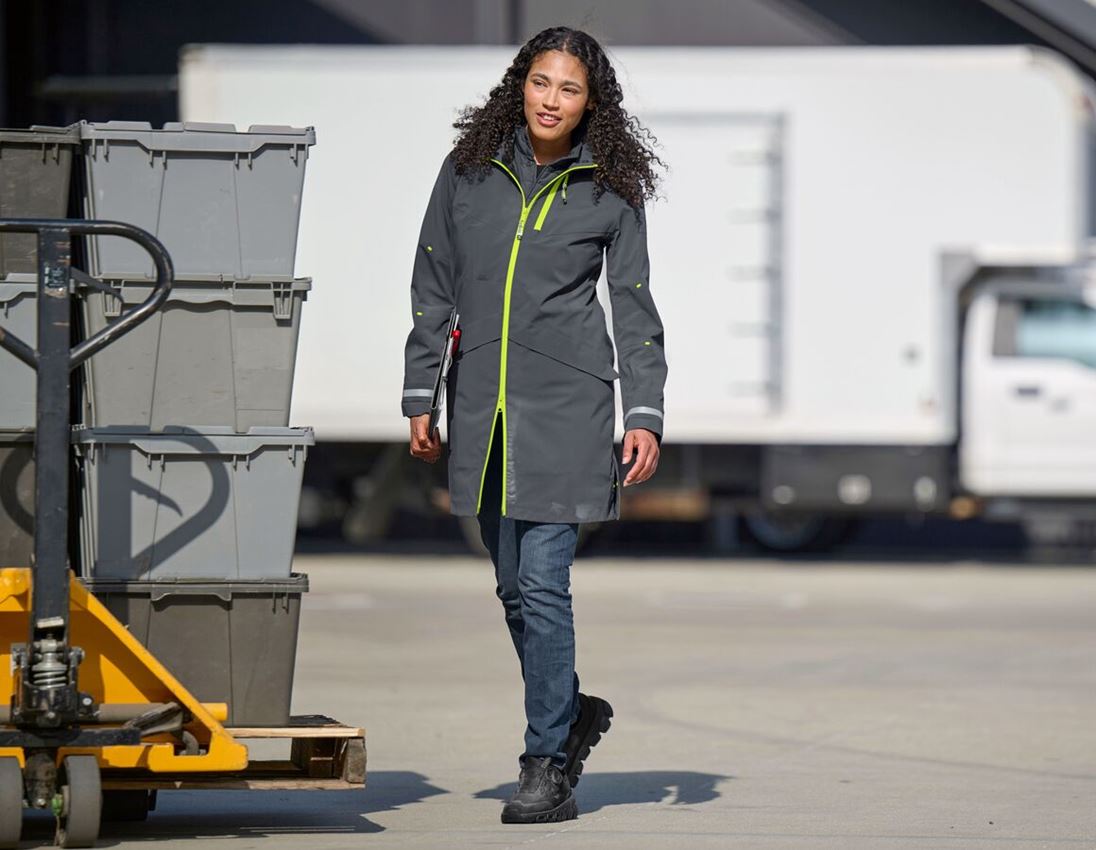 Jacken: 3 in 1 Funktionsjacke e.s.ambition, Damen + anthrazit/warngelb 2