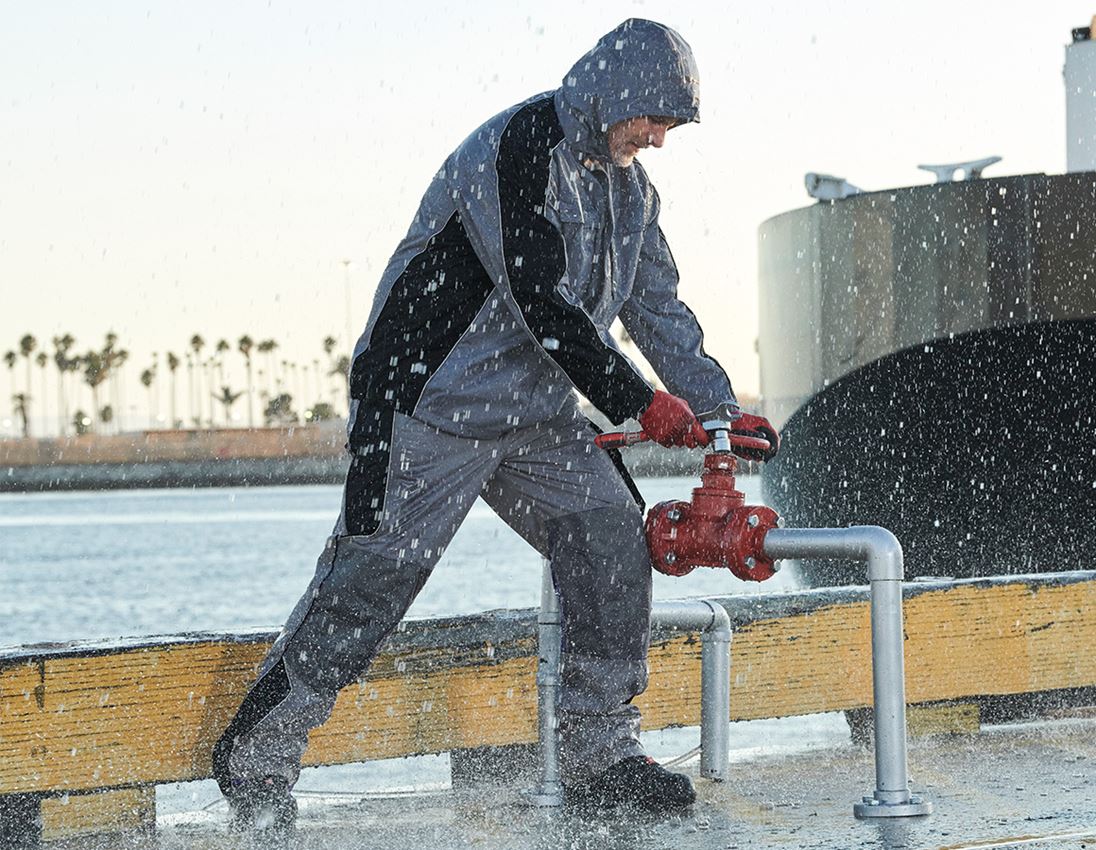 Hosen: Funktionsbundhose e.s.prestige + grau/schwarz 1