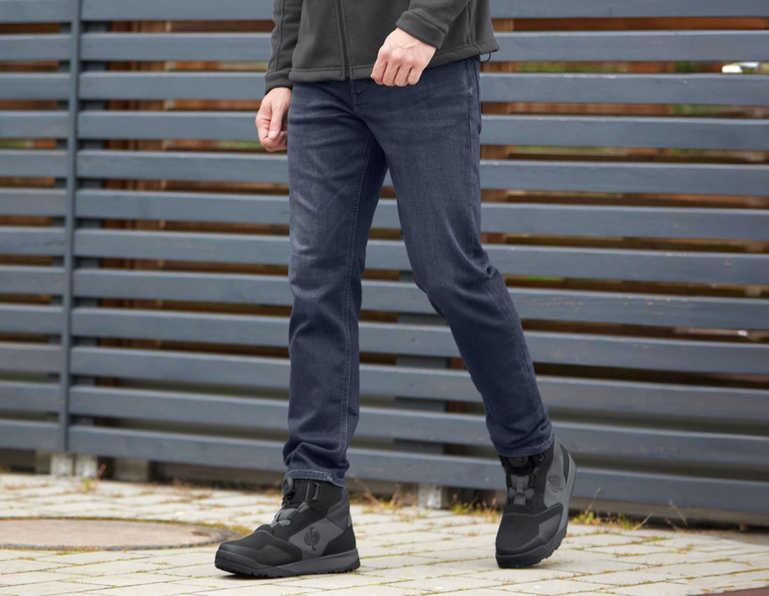 Temi: e.s. 5-Pocket-Jeans Jog-Denim + darkwashed 4
