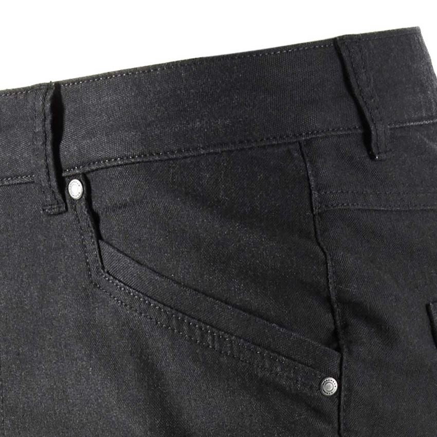 Hosen: 5-Pocket-Short e.s.vintage + schwarz 2