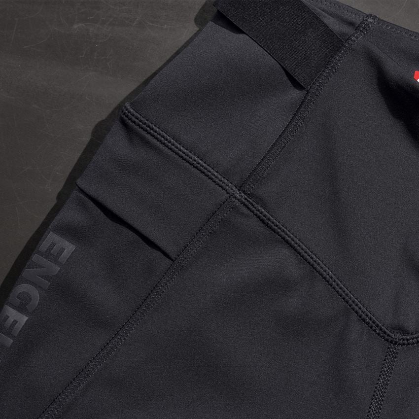 Hosen: Race Tights e.s.trail, Damen + schwarz 2