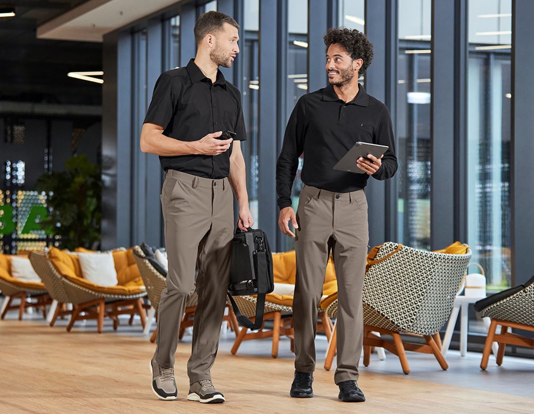 Themen: Berufshose Chino e.s.work&travel + umbrabraun 4