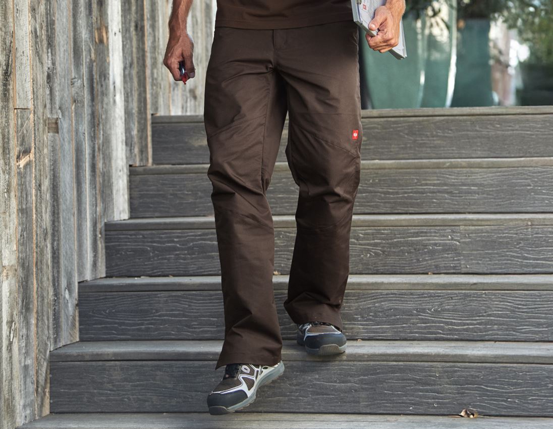 Hosen: e.s. Berufshose base, Herren + kastanie