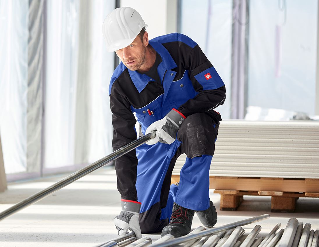 Giacche: Giacca da lavoro e.s.image + blu reale/nero 2