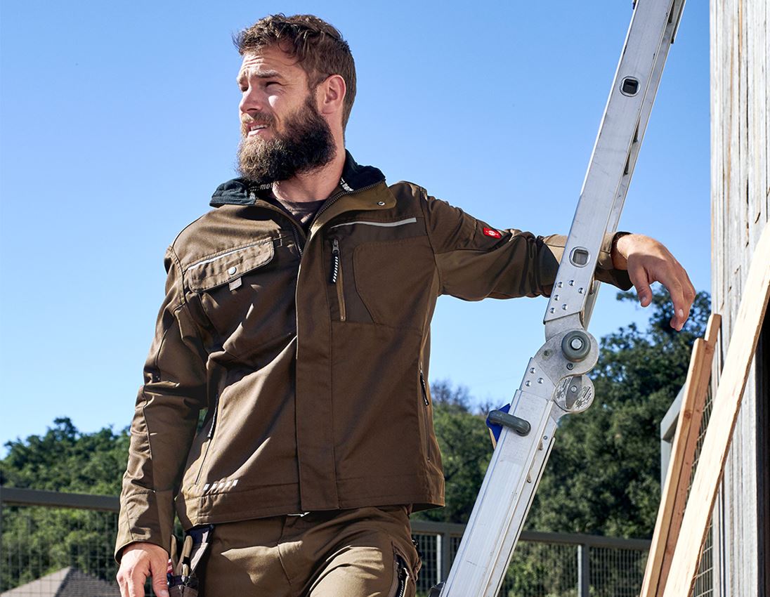 Themen: Bundjacke e.s.motion + kastanie/haselnuss