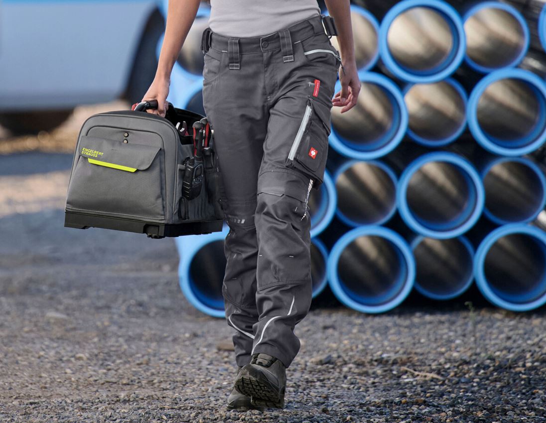 Elektroinstallateure | Elektriker | Elektrotechniker: Damenhose e.s.motion 2020 + anthrazit/platin
