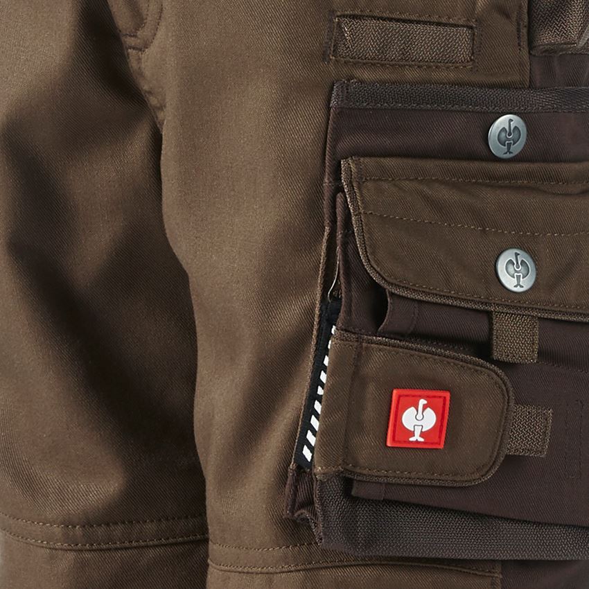 Hosen: Kinder Bundhose e.s.motion + haselnuss/kastanie 2