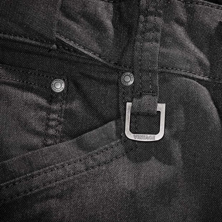 Hosen: Worker-Cargohose e.s.vintage + schwarz 2