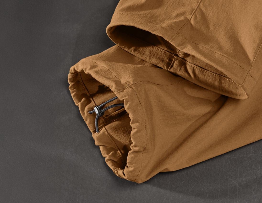 Bekleidung: Latzhose e.s.t:aktik light ripstop + wüstenbraun 5