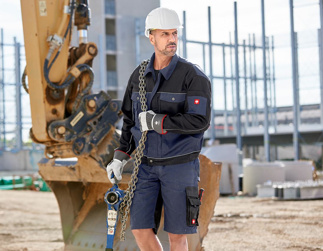 Hosen: Short e.s.image + dunkelblau/schwarz 1