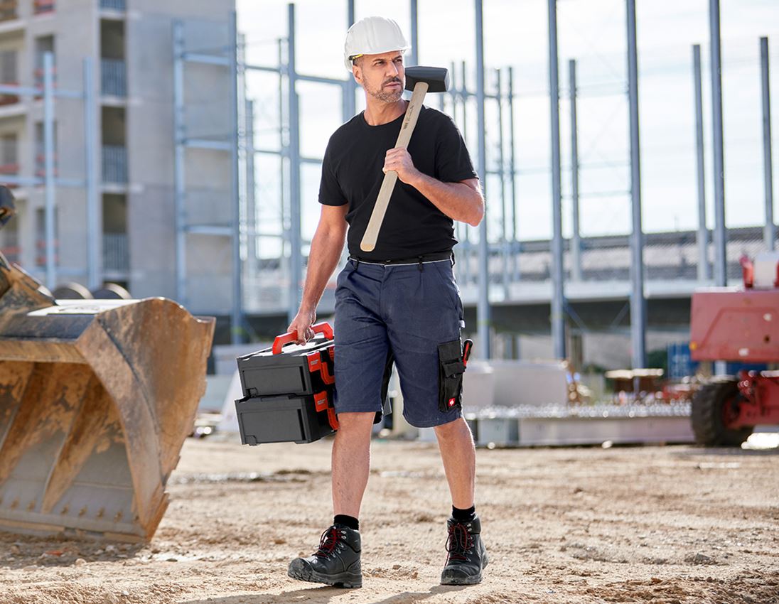 Hosen: Short e.s.image + dunkelblau/schwarz 2