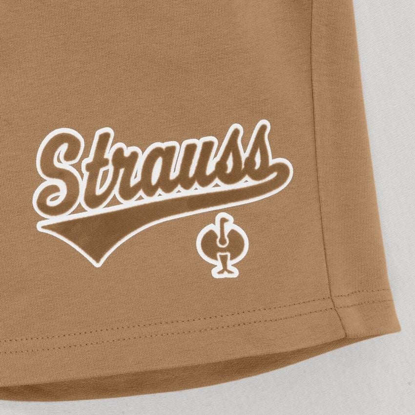 Accessoires: Sweat Short e.s.e:pic, Kinder + mandelbraun 2