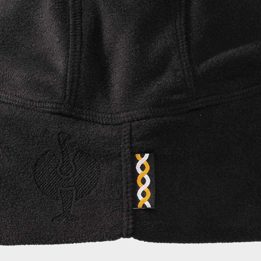 Accessoires: e.s. FIBERTWIN® microfleece Mütze + schwarz 2