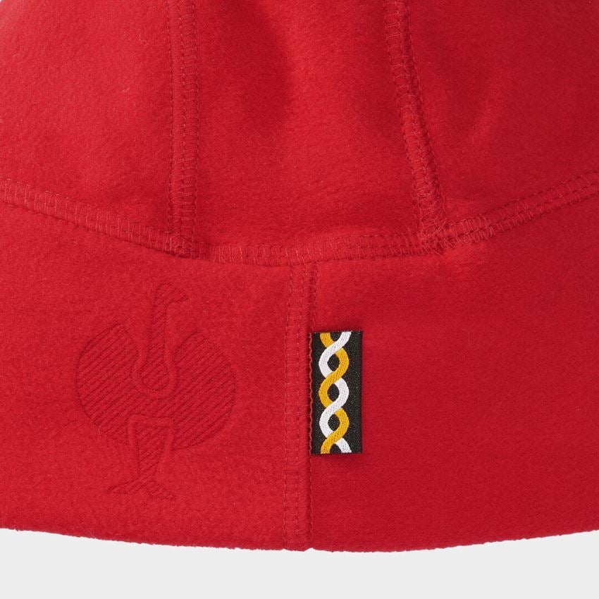 Winterzubehör: e.s. FIBERTWIN® microfleece Mütze + feuerrot 2