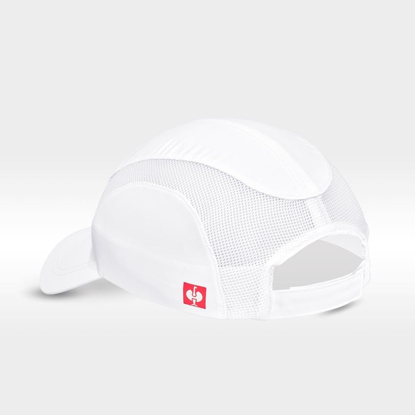 Accessoires: e.s. Funktions-Cap light + weiß 2
