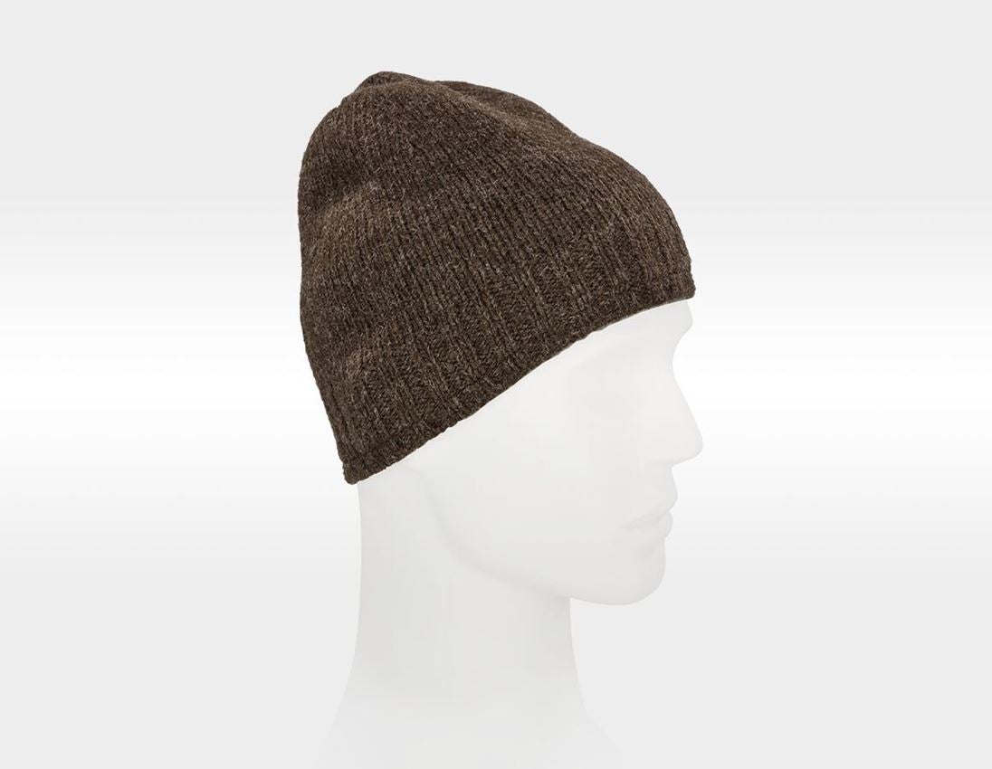 Accessoires: e.s. Grobstrickmütze + rinde 2