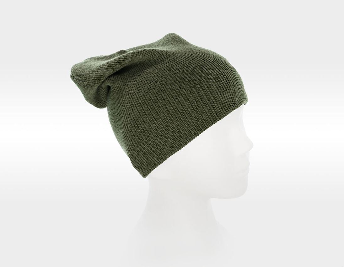 Geschenkideen: Strickmütze e.s.motion ten, Kinder + tarngrün 2