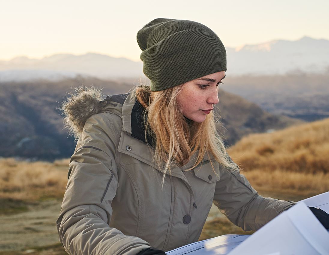 Accessoires: Strickmütze e.s.motion ten + tarngrün 1