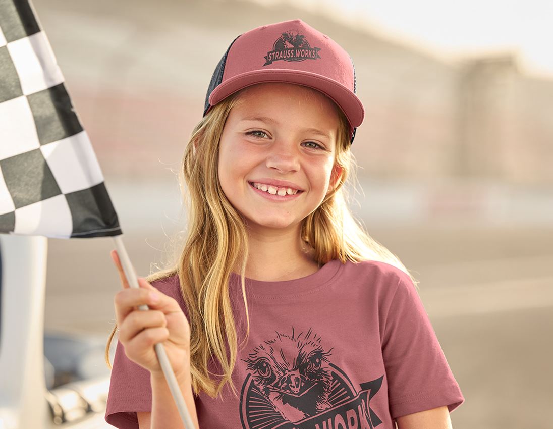 Accessoires: Cap e.s.iconic works, Kinder + oxidrot 2