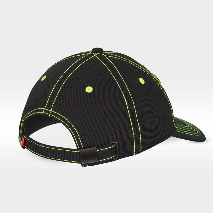 Accessoires: Cap e.s.e:pic + schwarz/warngelb/warnorange 2