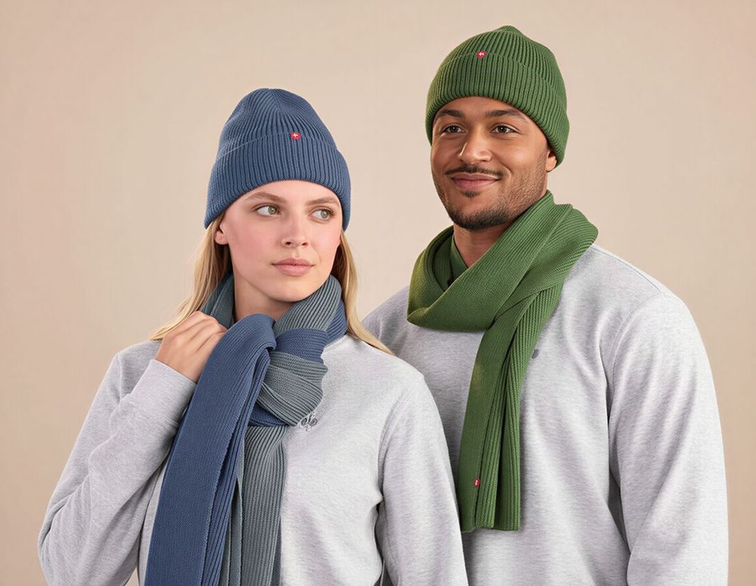 Accessoires: e.s. Strickmütze + nordicblau 1