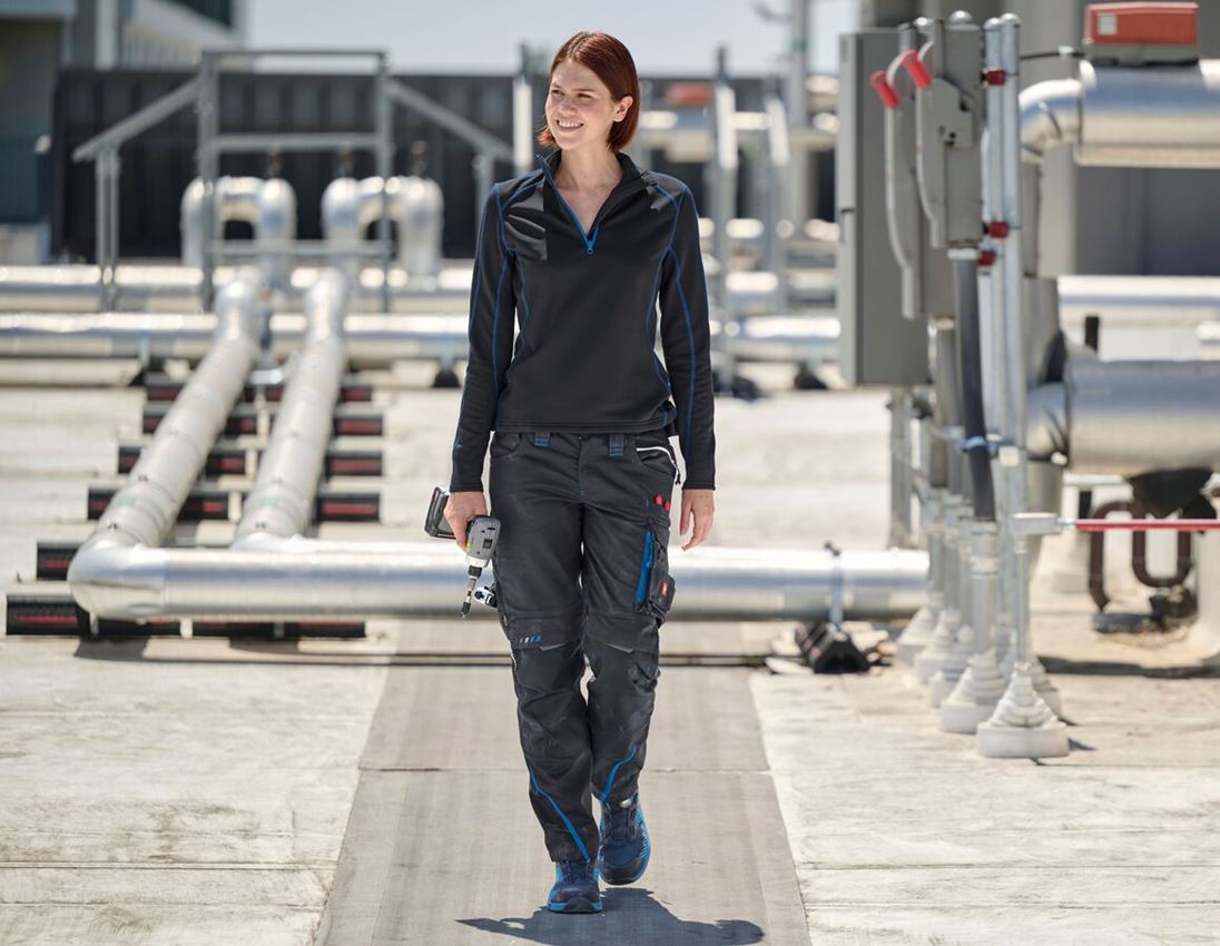 Themen: Funkt.-Troyer thermo stretch e.s.motion 2020, Da. + graphit/enzianblau 2