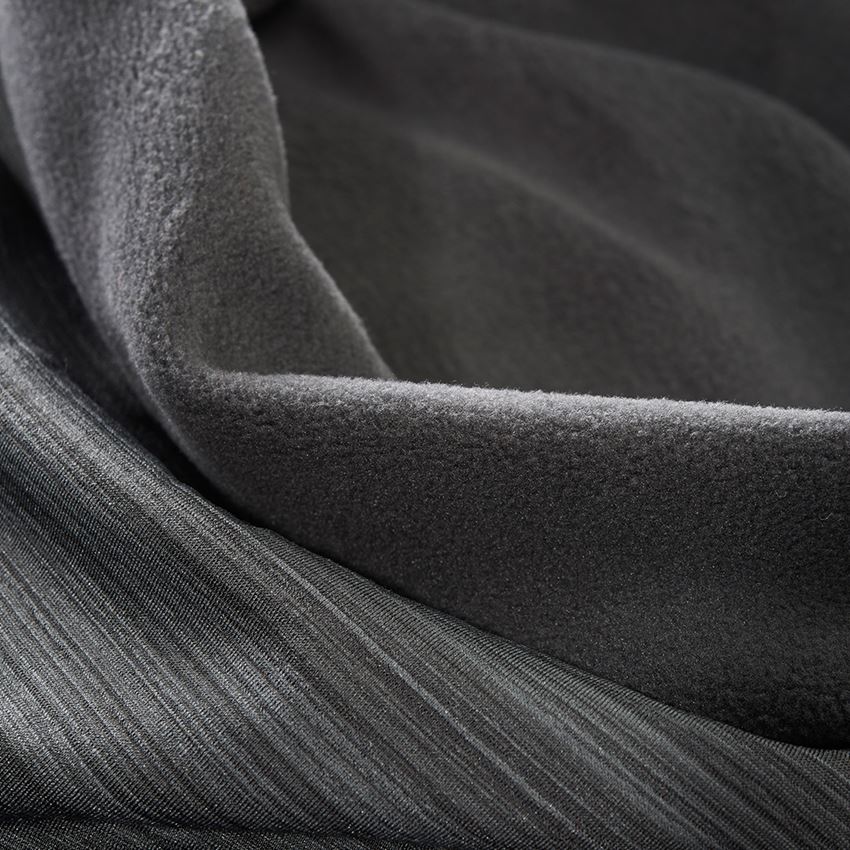 Winterzubehör: e.s. Multifunktionstuch Microfleece + schwarz 2