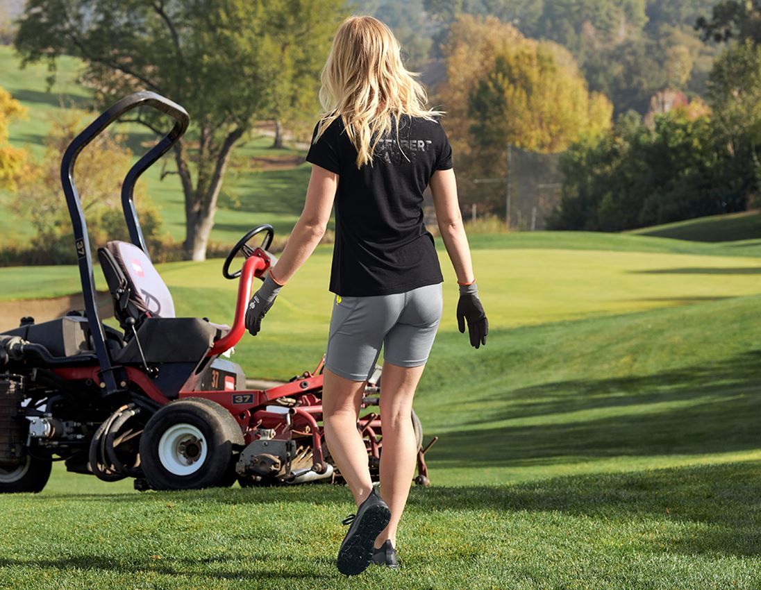 Themen: T-Shirt Merino e.s.trail, Damen + schwarz 1