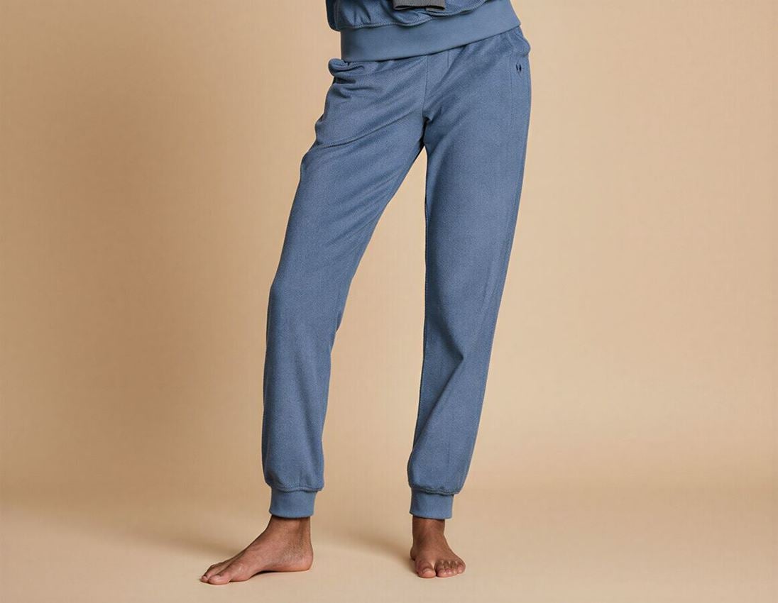 Accessoires: e.s. Sweathose Terry, Damen + nordicblau