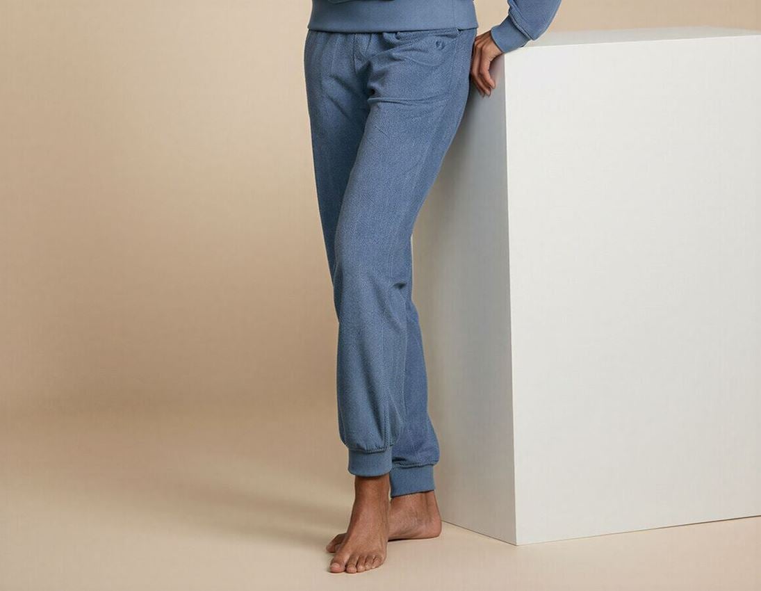Accessoires: e.s. Sweathose Terry, Damen + nordicblau 1
