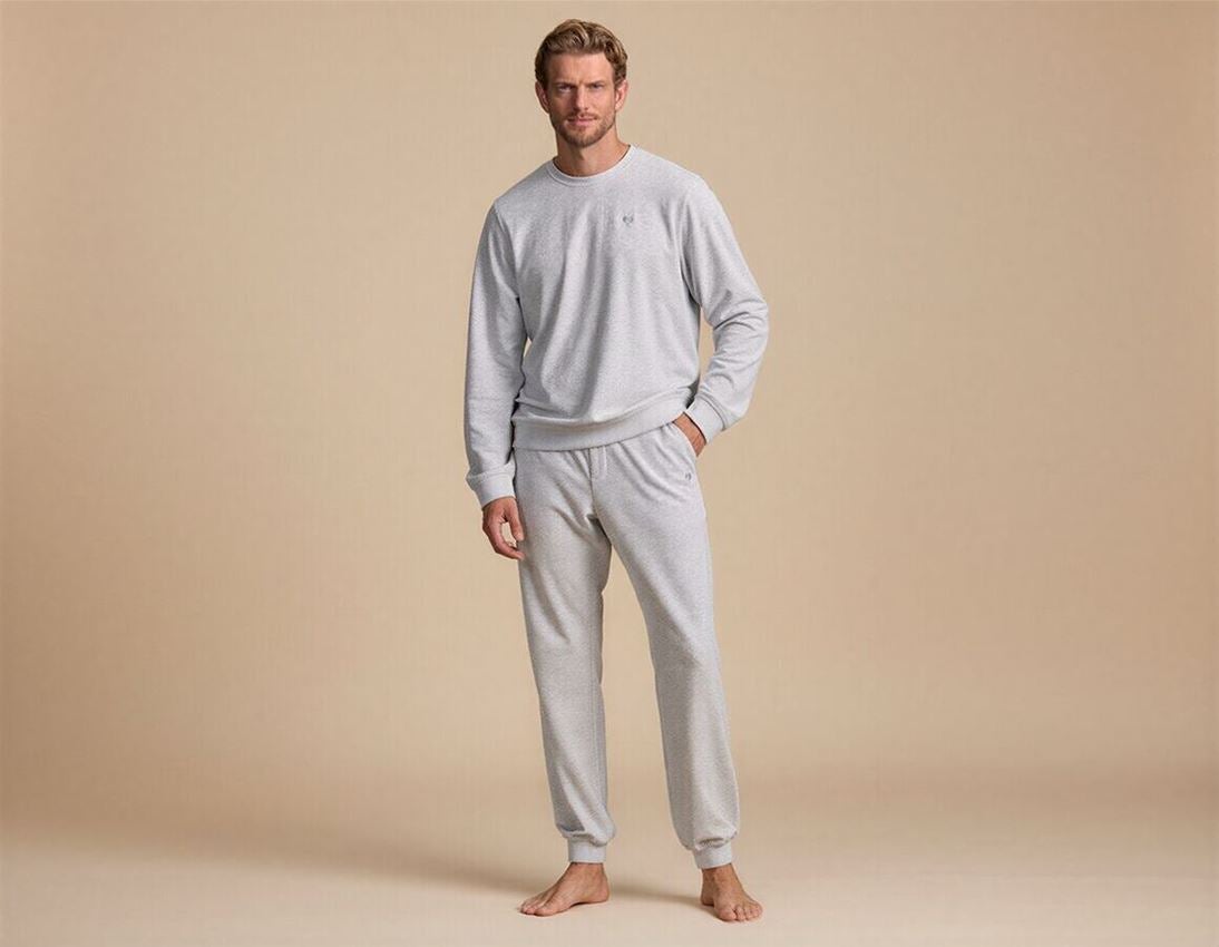 Accessoires: e.s. Sweathose Terry + graumeliert 2