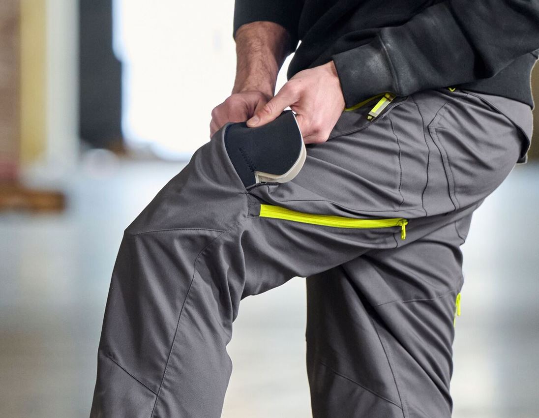 Knieschutz: e.s. Knee Pad Flex + schwarz