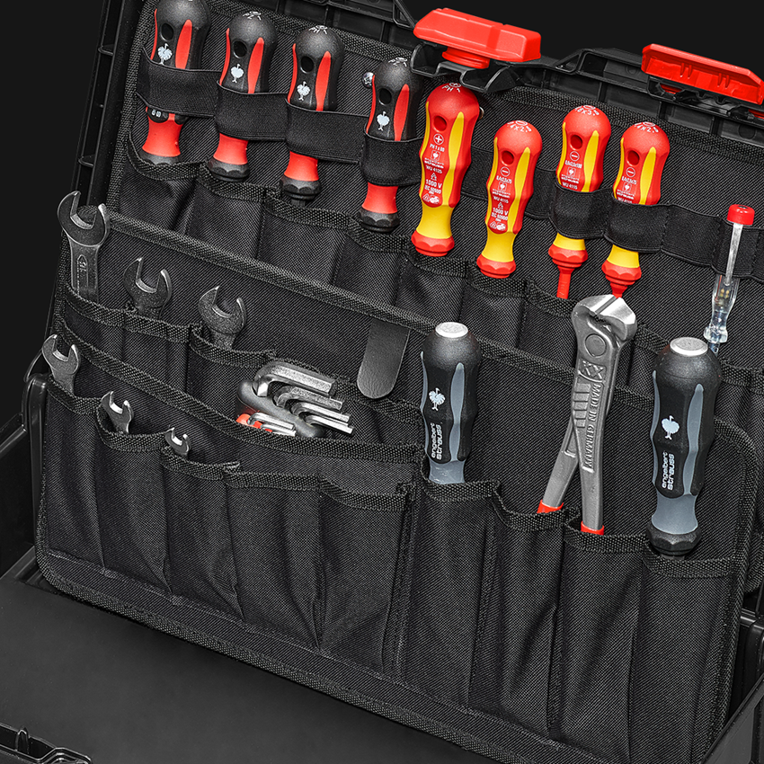 STRAUSSbox System: Werkzeugtafel 2er Set STRAUSSbox large 2