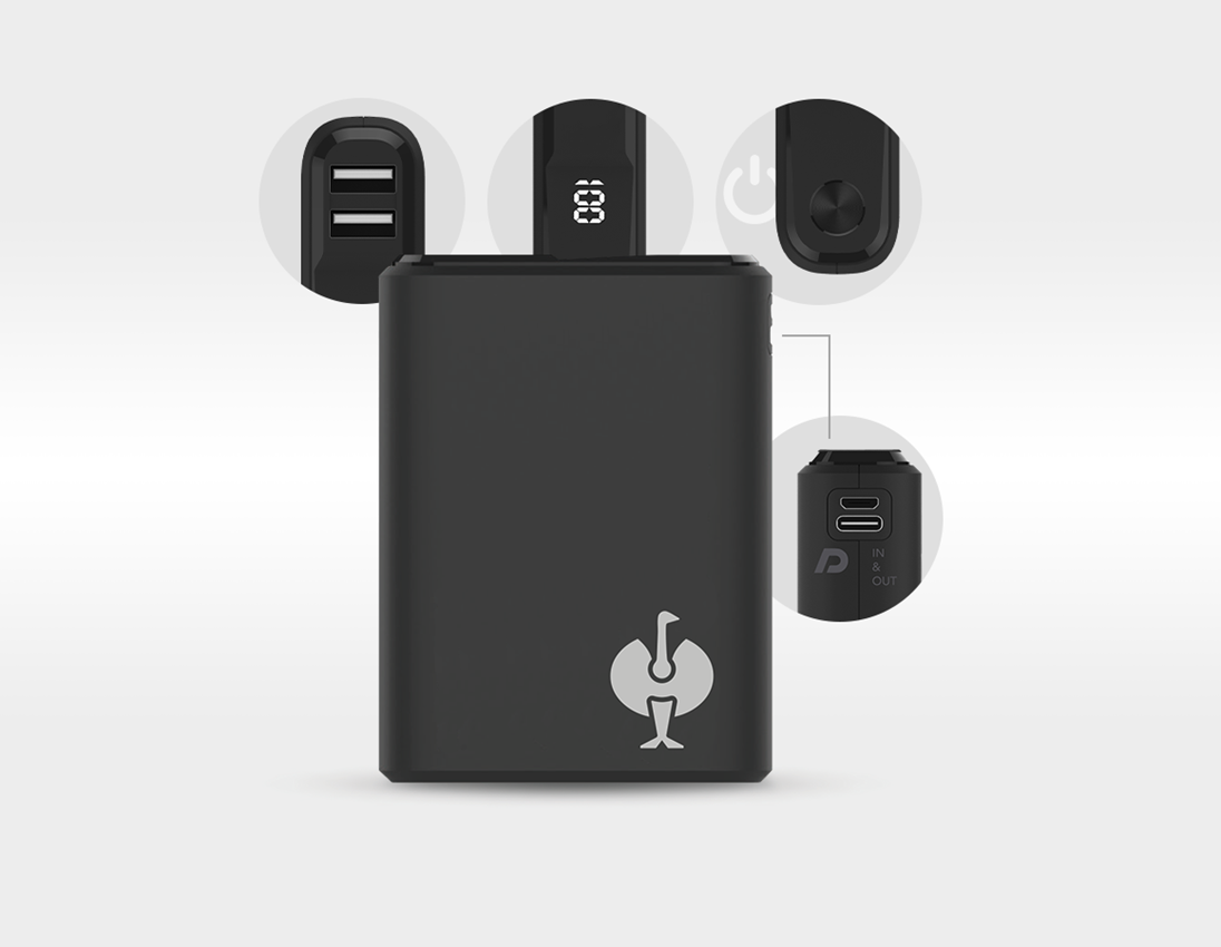 Accessoires: Power-Bank PD 10.000 mAh