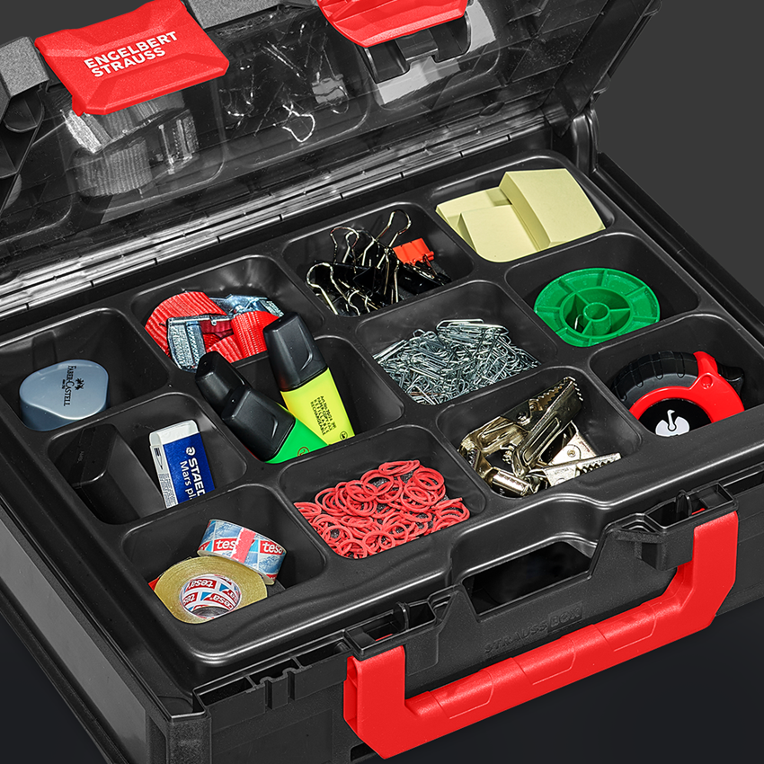 Sistema STRAUSSbox: STRAUSSbox 118 midi tool insert, 12 scomparti 2