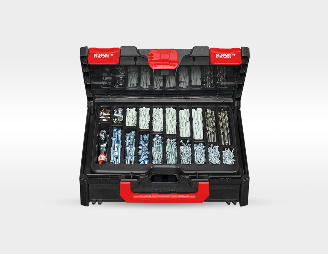 Sistema STRAUSSbox: STRAUSSbox 118 midi con tool insert, 20 scomparti 1