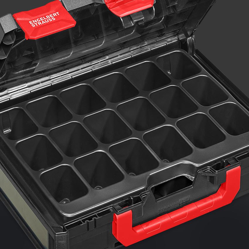 STRAUSSbox System: STRAUSSbox 118 midi inkl. tool insert, 18-Fächer 2