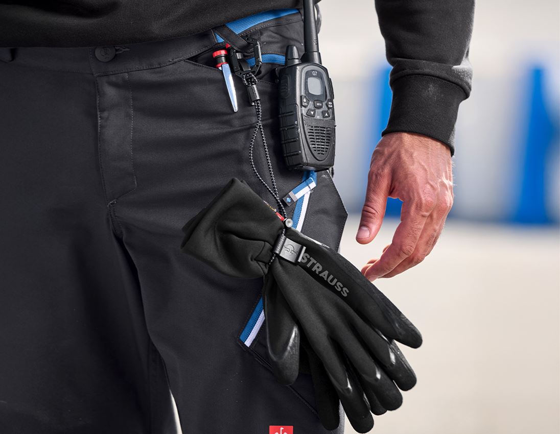 Set | Accessori: e.s. portaguanti con passante per moschettone + nero