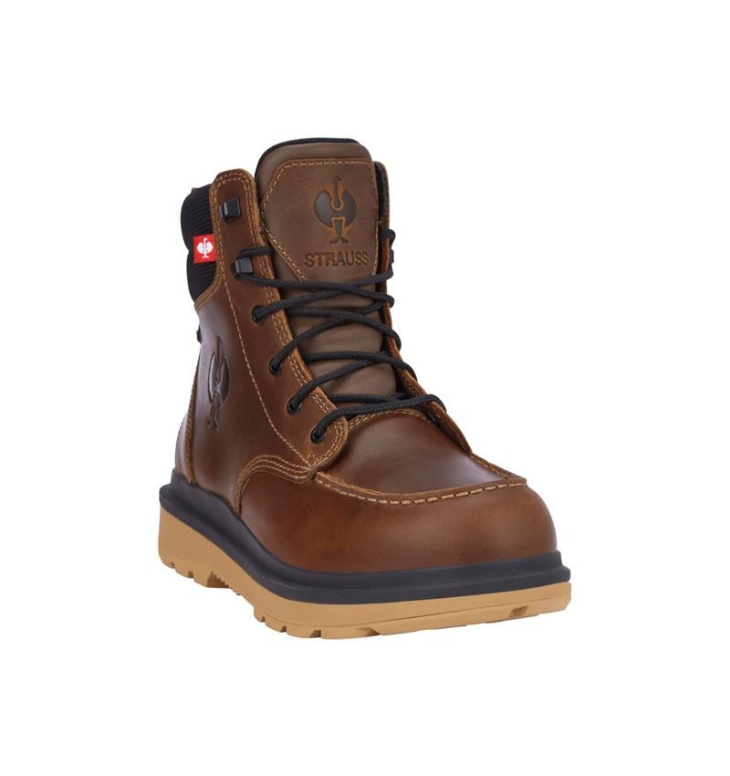 O6: O6 Berufsschuhe e.s. Ridgewood mid + wüstenbraun 5