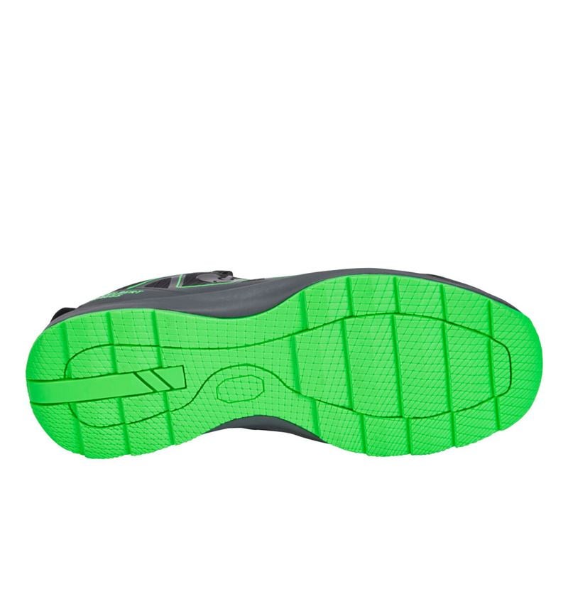 S1: S1 Sicherheitshalbschuhe e.s. Baham II low + anthrazit/seegrün 5