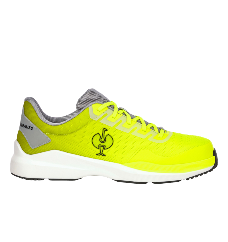 S1: S1 Sicherheitshalbschuhe e.s. Padua low + platin/warngelb 5