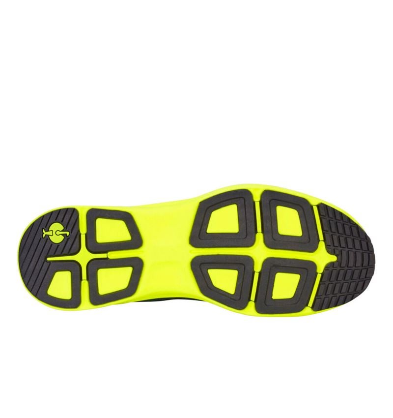 S1: S1 Sicherheitshalbschuhe e.s. Padua low + smaragdgrün/warngelb 5