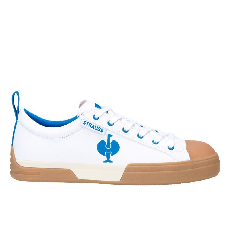 S1: S1 Sicherheitsschuhe e.s. Yatala low + weiß/enzianblau 3