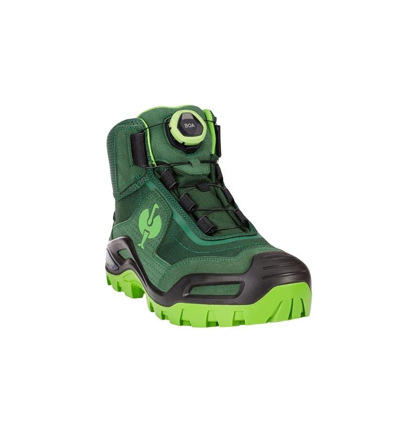 S3: S3 scarpe antinfortunistiche e.s. Kastra II mid + verde/verde mare 3