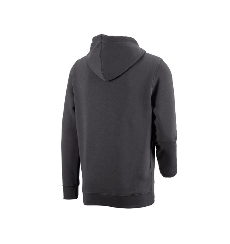 Shirts & Co.: e.s. Hoody-Sweatshirt poly cotton + anthrazit 2