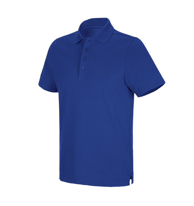 Maglie | Pullover | Camicie: e.s. polo funzionale poly cotton + blu reale 1
