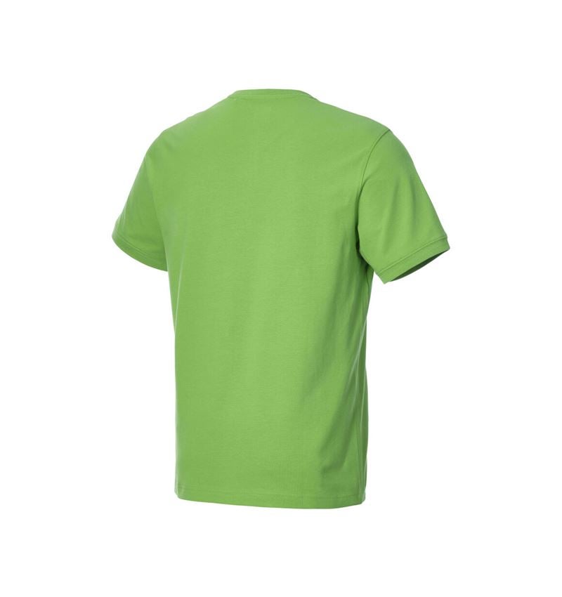 Shirts & Co.: e.s. T-Shirt cotton stretch + seegrün 4
