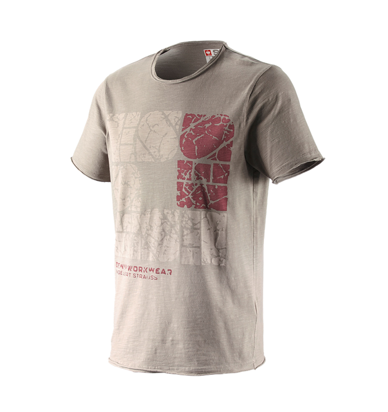 Themen: e.s. T-Shirt denim workwear + taupe vintage 4
