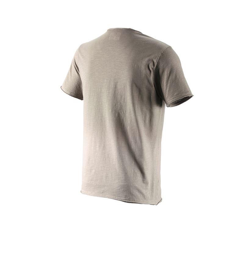 Themen: e.s. T-Shirt denim workwear + taupe vintage 5