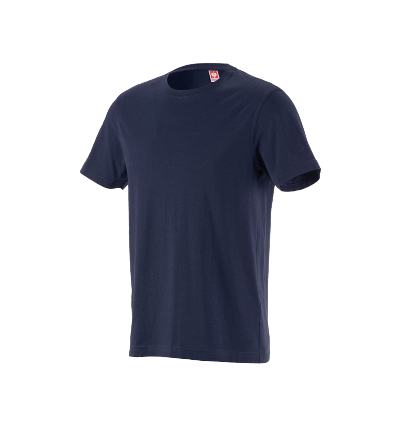Shirts & Co.: T-Shirt e.s.industry + dunkelblau
